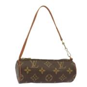 Pre-owned Canvas louis-vuitton-bags Louis Vuitton Vintage , Brown , Da...