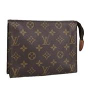 Pre-owned Canvas louis-vuitton-bags Louis Vuitton Vintage , Brown , Da...