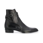 Wyatt 30 Jodhpur Enkellaarzen Saint Laurent , Black , Heren