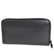 Pre-owned Leather wallets Fendi Vintage , Black , Dames