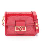 Pre-owned Leather louis-vuitton-bags Louis Vuitton Vintage , Red , Dam...