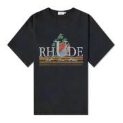 Tropics Tee 'Black' Rhude , Black , Heren