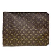 Pre-owned Fabric louis-vuitton-bags Louis Vuitton Vintage , Brown , Da...