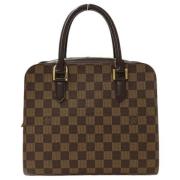 Pre-owned Canvas louis-vuitton-bags Louis Vuitton Vintage , Brown , Da...