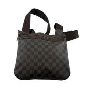 Pre-owned Canvas louis-vuitton-bags Louis Vuitton Vintage , Brown , Da...