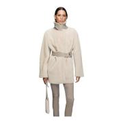 Madeleine - Room Shearling Jas VSP , Beige , Dames