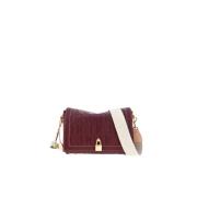 Afsluitbare Crossbody Tas in Bordeaux door Carolina Herrera Carolina H...