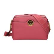 Roze schoudertas met unieke sluiting Coccinelle , Pink , Dames