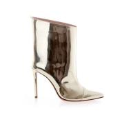 Multicolor lakleren enkellaarzen Alexandre Vauthier , Brown , Dames