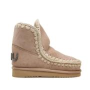 Stijlvolle Laarzen Mou , Beige , Dames