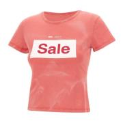 Dames Tie Dye T-shirt Oranje Avavav , Orange , Dames