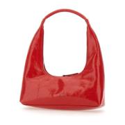 Rode leren Hobo schoudertas Marge Sherwood , Red , Dames