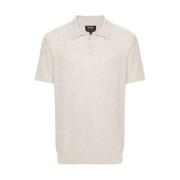 Geperforeerd Poloshirt Beige A.p.c. , Beige , Heren