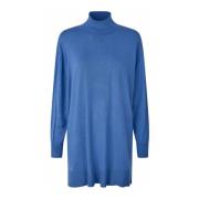 Blauwe Tuniek Trui Losse Pasvorm Masai , Blue , Dames