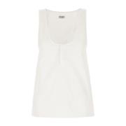 Stijlvolle TOP voor een trendy look Saint Laurent , White , Dames