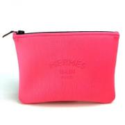 Pre-owned Fabric clutches Hermès Vintage , Pink , Dames