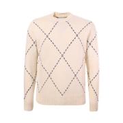 Beige Sweaters Collectie Eleventy , Beige , Heren