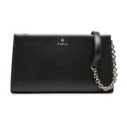 Camelia Mini Crossbody Tas in Zwart Furla , Black , Dames