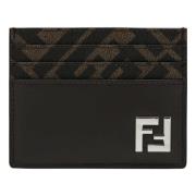 Creditcardhouder Portemonnee Fendi , Green , Heren