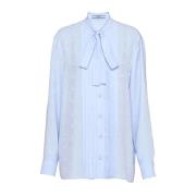 Stijlvolle Shirt voor Mannen Prada , Blue , Dames