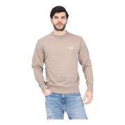 Minimalistische Beige Crewneck Sweater Calvin Klein Jeans , Beige , He...