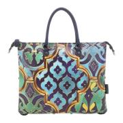 Multicolor Reisthema Leren Tas Gabs , Multicolor , Dames