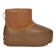 UClassic Mini Pumped UGG , Brown , Dames