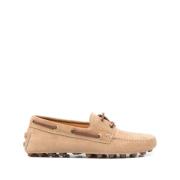 Beige Veterschoenen met Amandelteen Tod's , Brown , Dames