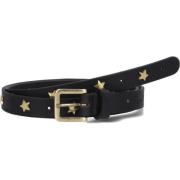 Stijlvolle riem met gouden sterren Legend , Black , Dames