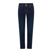 Blauwe Gewassen Denim Jeans Tramarossa , Blue , Heren