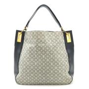 Pre-owned Canvas handbags Louis Vuitton Vintage , Beige , Dames