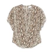 Beige Karlita Top Isabel Marant , Beige , Dames