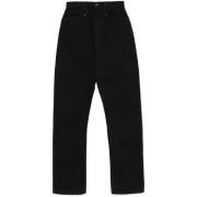 Zwarte klassieke vijf-pocket broek Lemaire , Black , Dames