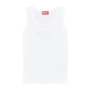 Witte T-shirts en Polos Diesel , White , Dames