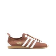 Bruine Chocolade Sneaker Vetersluiting Stijl Adidas , Brown , Heren