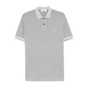 Grijze T-shirt voor mannen Ss25 Stone Island , Gray , Heren