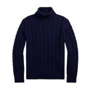 Grijze kabeltrui Ralph Lauren , Blue , Heren