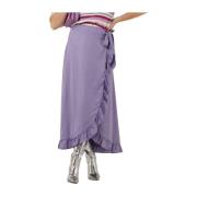 Ruche Rok Bobo Stijl Paars Fabienne Chapot , Purple , Dames