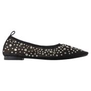 Nylon flats Tory Burch , Black , Dames