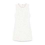 Witte Pailletten Jurk Alice + Olivia , White , Dames