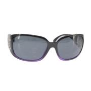 Pre-owned Plastic sunglasses Chanel Vintage , Black , Dames