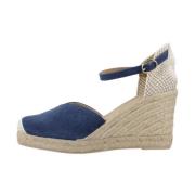 Stijlvolle Wedges voor Vrouwen Geox , Blue , Dames