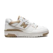 Bianco Beige Sneakers Aw24 Damesschoenen New Balance , White , Dames