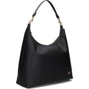 Zwarte Juliet Schoudertas Coach , Black , Dames