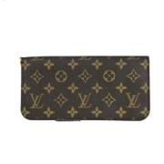 Pre-owned Canvas wallets Louis Vuitton Vintage , Brown , Dames