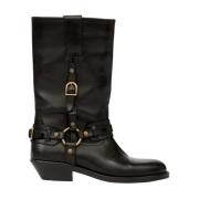 Zwarte Heiko Laarzen Isabel Marant , Black , Dames