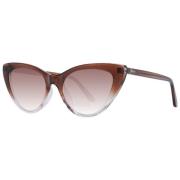 Bruine Vrouwen Cat Eye Zonnebril Guess , Brown , Dames