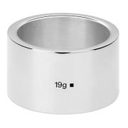 Lint Ring Gemaakt in Frankrijk 19g Le Gramme , Gray , Unisex