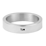 Lint Ring Handgemaakt in Frankrijk 7g Le Gramme , Gray , Unisex