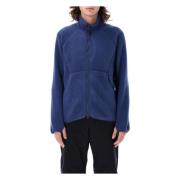 Blauwe Thermische Fleecejas Aw24 Snow Peak , Blue , Heren